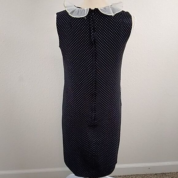 Definitely Jr's VTG Polka Women Dress Size SM - Picture 6 of 11